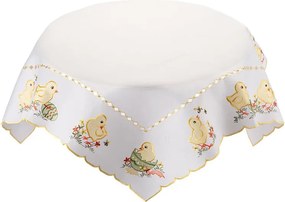 Față de masă brodată PUI 85 x 85 cm