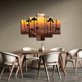 Tablou - Panorama din Los Angeles (150x105 cm)