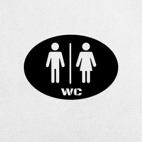DUBLEZ | Plăcuță indicatoare WC din lemn