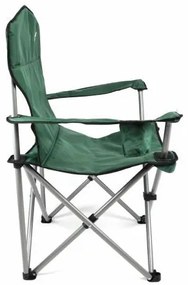 Scaun de camping pliabil DIVERO XL - verde