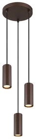 Lustra suspendata stil minimalist JAMES 3L bronz