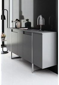 Mobilier living Luna set (antracit + Argintiu) . 1102304