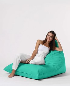 Fotoliu puf pentru grădină Pyramid Big Bed Pouf - Turquoise