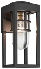 Kichler KL-HONE-S-BKT - Aplică de perete pentru exterior HONE S, 1xE27/60W/230V, IP44