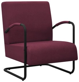 Fotoliu, violet, material textil