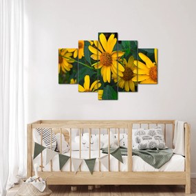 Tablou cu flori galbene (150x105 cm)