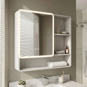 Dulap cu oglindă LED M1016-70 70x65
