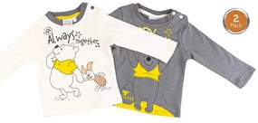 Disney Winnie de Pluș tricou pentru bebeluși, top 2 bucăți 86/92 cm
