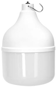 Lustră LED solară cu senzor Aigostar LED/70W/12V 6000 mAh 6500K d. 12 cm