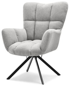 Fotoliu Kikino X (gri + negru). 1110136