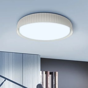 Brilagi - Plafonieră LED dimabilă LUCIA, 48 W, 230 V, Ø 41 cm, albă + telecomandă