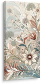 Tablou flori delicate în tonuri pastel