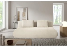 Canapea extensibilă FANO, crem, 3 locuri