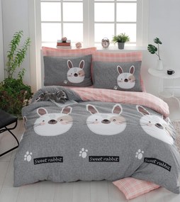 Set cuvertura pat dublu 143EPJ4810, multicolor, bumbac/poliester, 200x