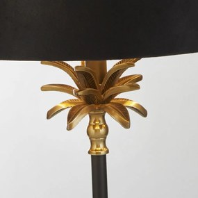 Veioza, Lampa de masa eleganta Palm negru