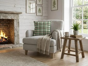 Husa din bumbac pentru perna WINTER PLAID 45x45 cm, colorat