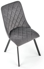 Scaun K450 velvet gri