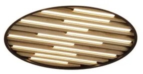 Searchlight 80980-49BK - Plafonieră LED dimabilă EQUALISE LED/33W/230V