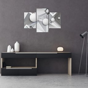 Tablou geometric abstract (90x60 cm)
