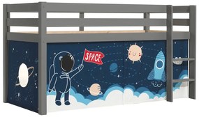 PINO PAT SEMI-INALT și cortina Space Shuttle.