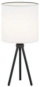 Lampa de masa cu trepied design elegant HILARY alba