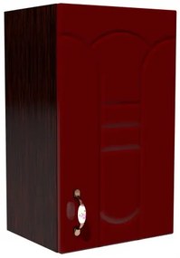 Corp superior 45 cu 1 usa Zebra MDF tulip rosu