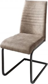 Set de 2 scaune robuste Apartment, taupe