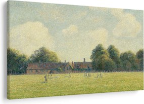 Tablou - Camille Pissarro, Hampton Court Green, reproducere (90x60 cm)