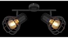 Globo 15388-2 - Lampă spot CLASTRA 2xE27/40W/230V