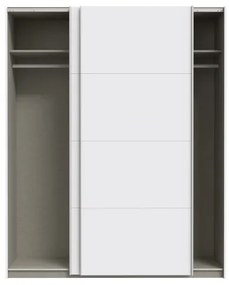 Dulap pentru haine KARO 170x210 cm, alb