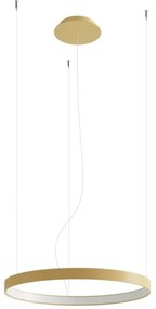 Lustră LED pe cablu RIO LED/30W/230V CRI90 3000K d. 55 cm auriu Thoro TH.216