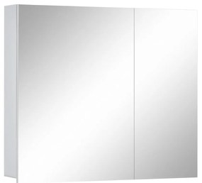 Dulap de baie de perete cu oglindă Støraa Wisla, 80 x 70 cm