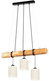 Spot-Light 68869351 - Lustră suspendată pe cablu TRENO, 3xE27/25W/230V, finisaj pin