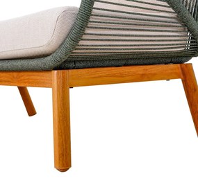 Set de colț de grădină AURO v4 cu 2 fotolii