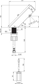 SENSE BQR_P28R – Baterie Chiuvetă Fără Contact (4xAA) 🚰✨
