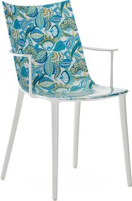 Scaun HHH „Impresie grafică”, variantă multiplă - Kartell Culoare: Verde/crem