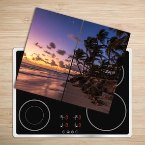 Tocator din sticla Sun Beach