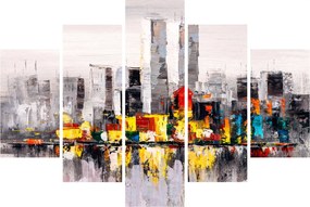 Tablou -Pictura orașului (150x105 cm)