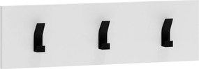 Cuier CLIF W-50, alb, PAL laminat, 50x15 cm