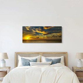 Apus de soare la mare (120x50 cm)