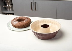 Forma bundt (guguluf) 27 cm cu invelis ceramic antiaderent Terrestrial NAVA NV 103 056