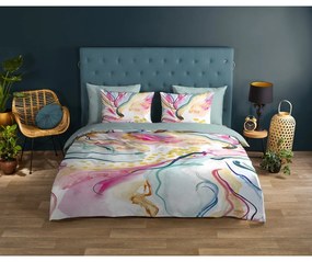 Lenjerie de pat din bumbac pentru pat dublu, extinsă 200x220 cm Magic – Good Morning