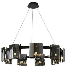 Lustra Ella 80cm, Black