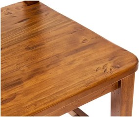 Scaun, L45 43 H92 cm, cu sezut din lemn masiv