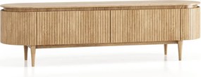 Comodă lemn masiv Miami TV 4 usi, 180 × 50 × 50 cm