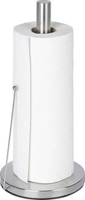 Suport pentru prosoape de hârtie de bucătărie CLAYTON - oțel inoxidabil, WENKO, argintiu
