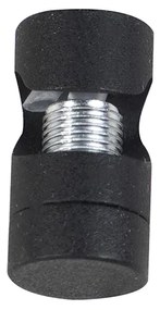 Lampă modernă suspendată neagră - Lofty