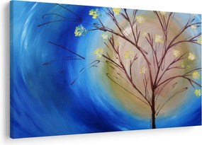Tablou - Copac în fața soarelui (90x60 cm)