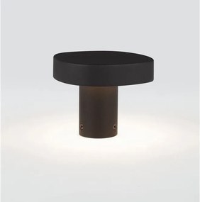 Mini Stalp de gradina IP65 BALIC negru H-10cm