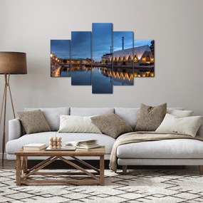 Tablou cu canalul - Göteborg (150x105 cm)